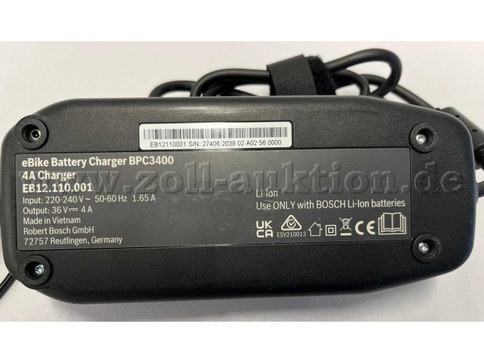 Unterseite, Typenschild