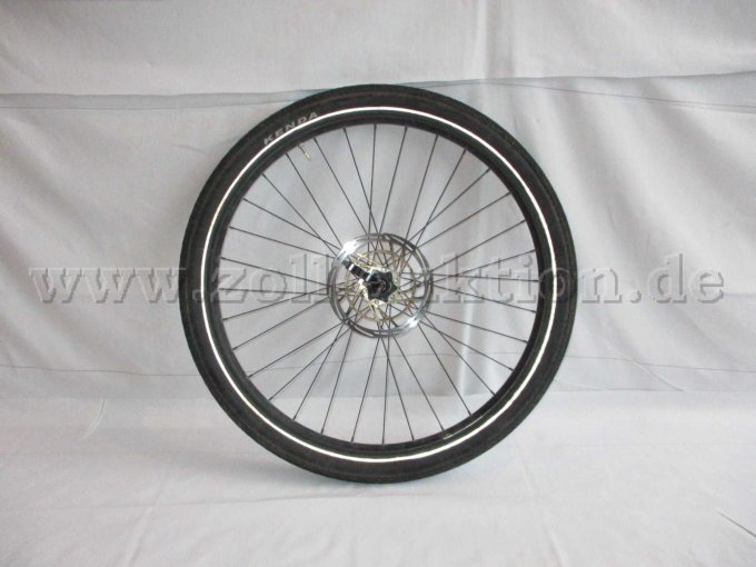 Ansicht nicht befestigtes Vorderrad