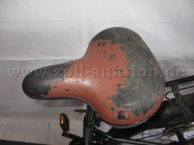 Ansicht Sattel mit Abnutzungsspuren