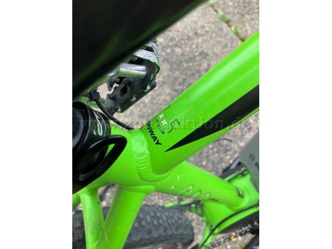 Lackabplatzer Sattelstange