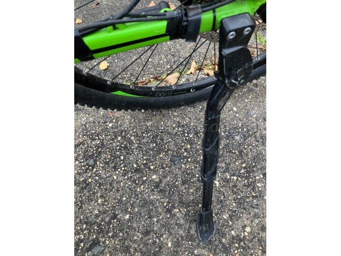 Kratzer am Seitenständer und Felgenstange