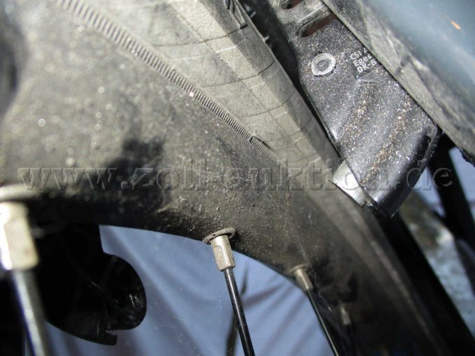 Ansicht durchtrenntes Ringschloss