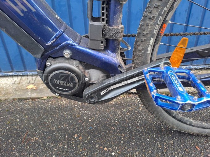 Detailansicht Motor und Pedale