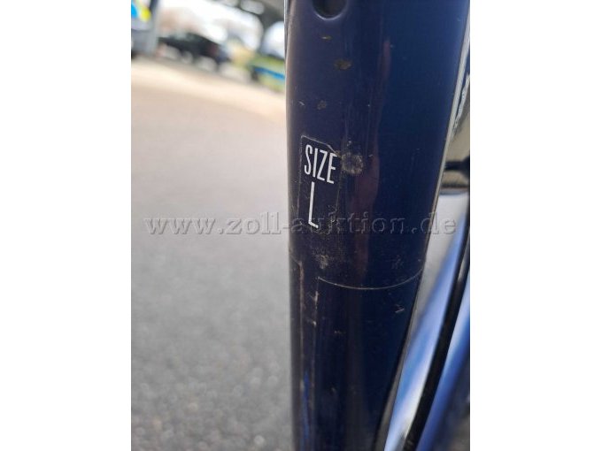 Detailansicht Rahmenaufschrift Größe L