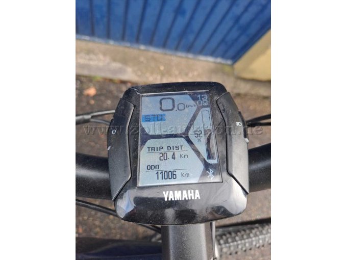 Detailansicht Tacho mit Gesamtkilometer