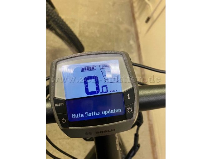 Bordcomputer - Meldung Bitte Software updaten