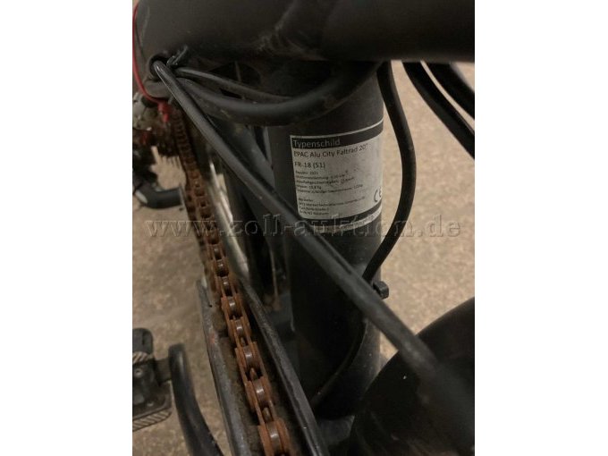 1 E-Bike Klapp-Fahrrad von Fischer, 20 Zoll – foto 5 – kavel bij Zoll-Auktion, Zwickau