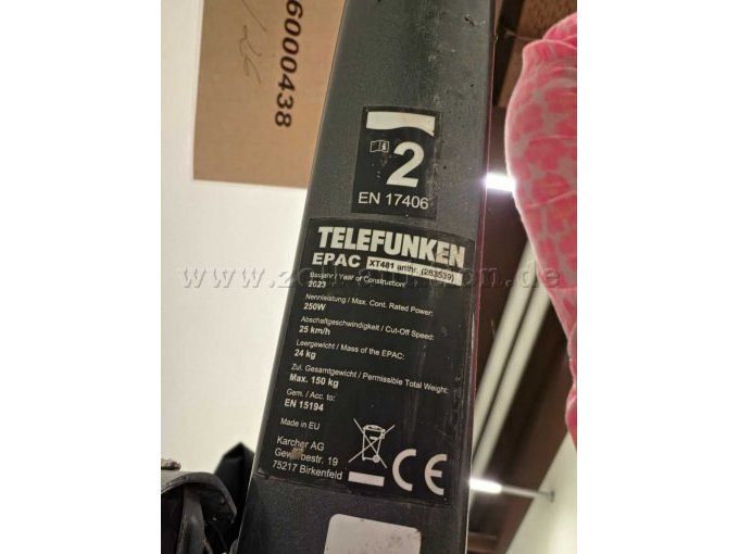 1 E-Bike, Telefunken T28 Expedition, 28 Zoll, nicht fahrbereit – foto 8 – kavel bij Zoll-Auktion, Ludwigshafen am Rhein