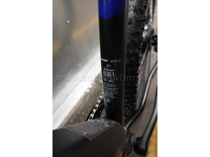 Likoo-MT29
Rahmen Aluminium 6061 T6