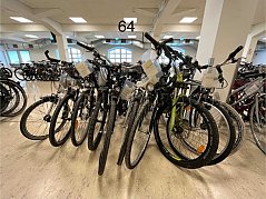 Übersicht Konvolut (von links nach rechts): Stevens, Checker Pig, Molli's, Univega, Pegasus, Peugeot, Prophete, Haibike, Prince, Scott
