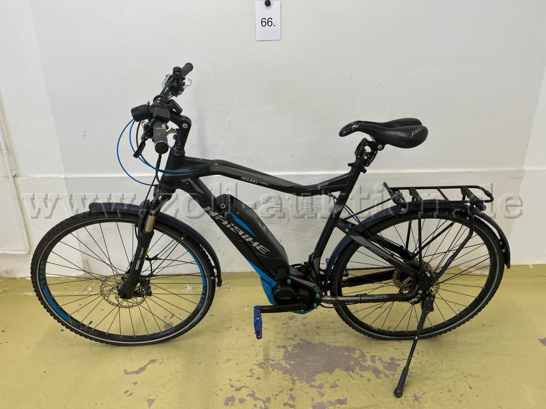 E-Bike von Haibike, links