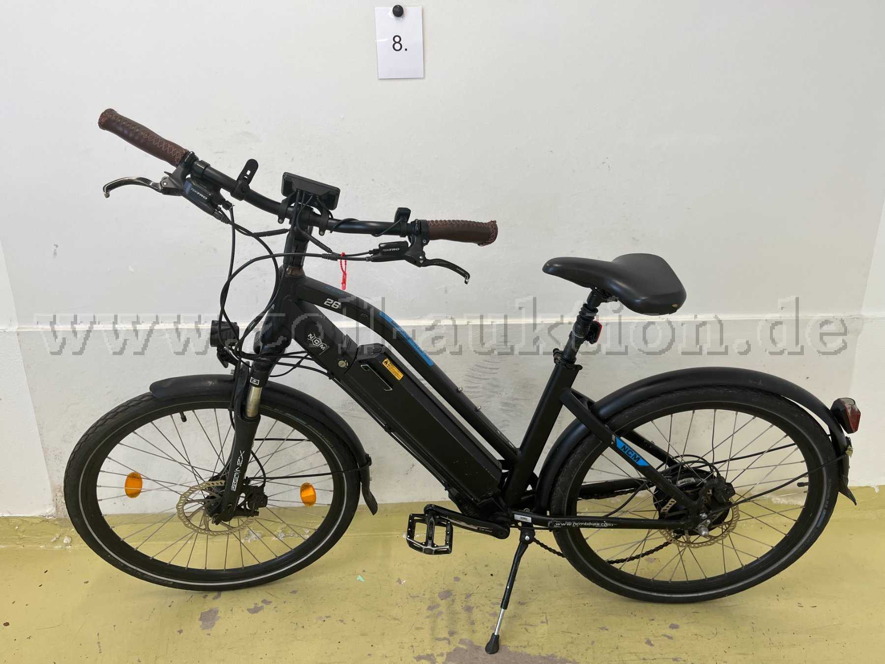 E-Bike von NCM, links