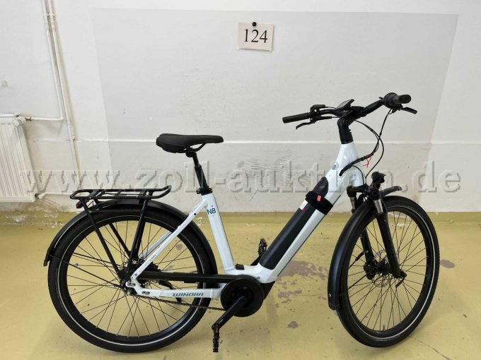 1 e-bike van Winora "N8 Sinus", 27,5 inch, RH 50 cm – foto 2 – kavel bij Zoll-Auktion, Hamburg