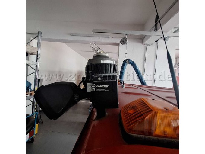 Heckwarnanlage leicht verbogen