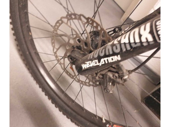 Bremsscheibe seitlich