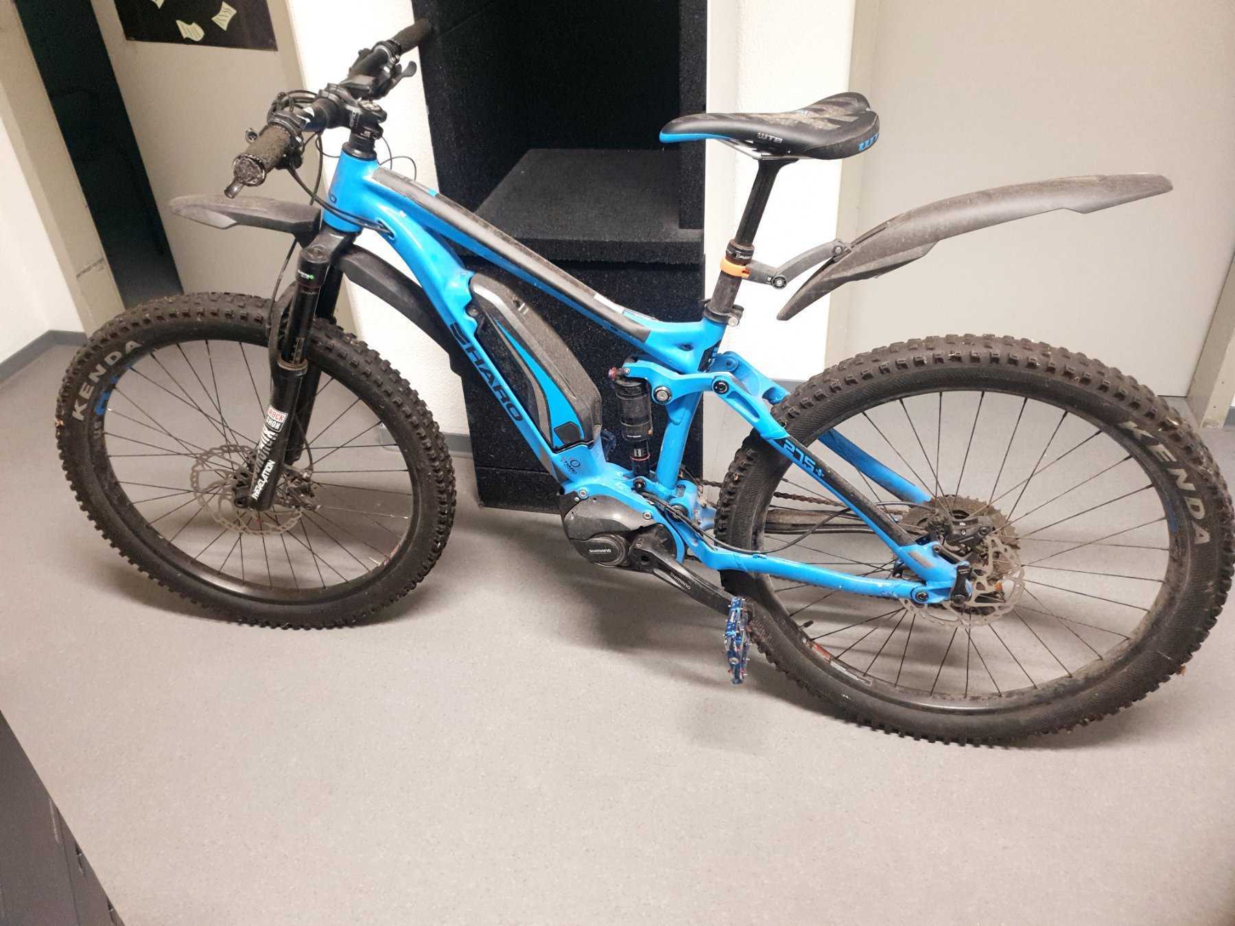 Haro E-Mountain-Bike seitlich