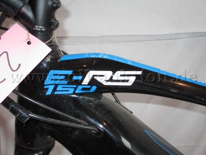 Teilansicht Rahmen mit Modellbezeichnung