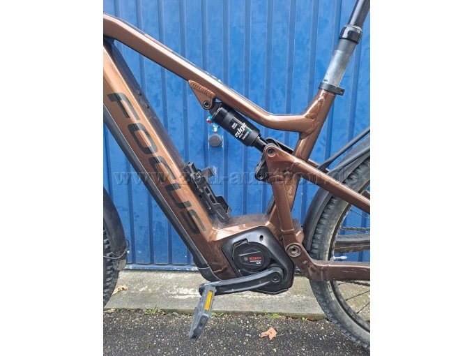 Detailansicht Motor und Pedale