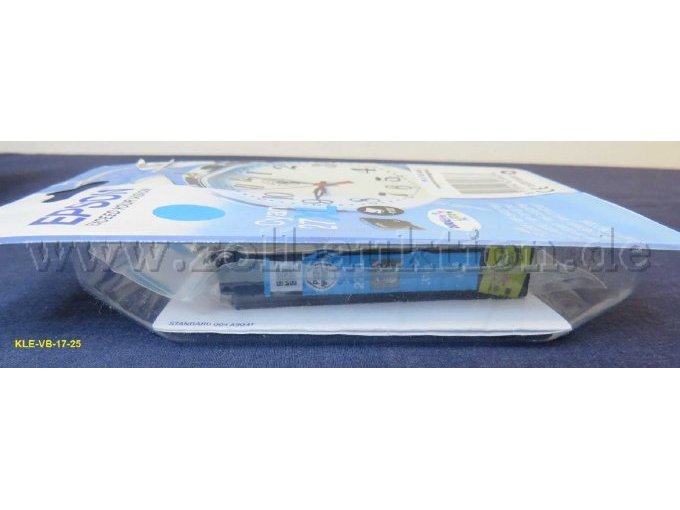 EPSON 27XL Cyan - eingeschweißte Patrone in Originalverpackung