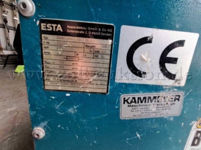 Typenschild mit CE-Kennzeichen