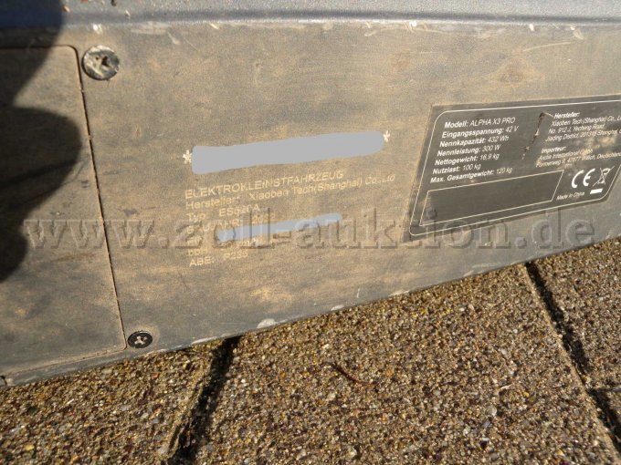 Ansicht Produktdaten