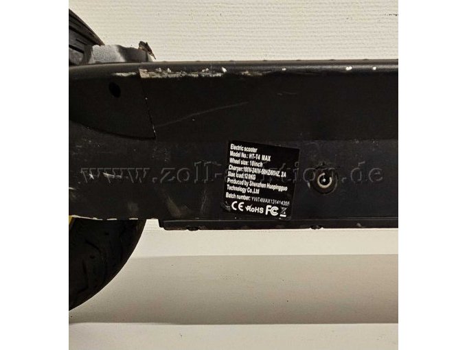 Ansicht Typenschild mit CE-Kennung