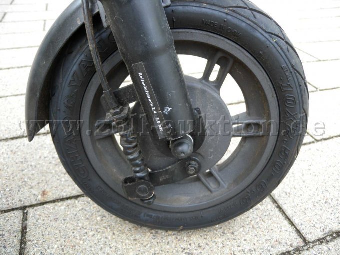 Ansicht Bereifung vorn