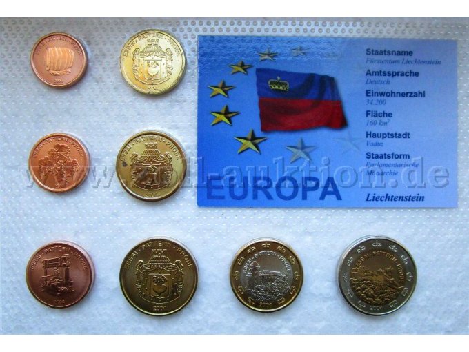 Euro-Probensatz Rückseite Euro-Probensatz Rückseite