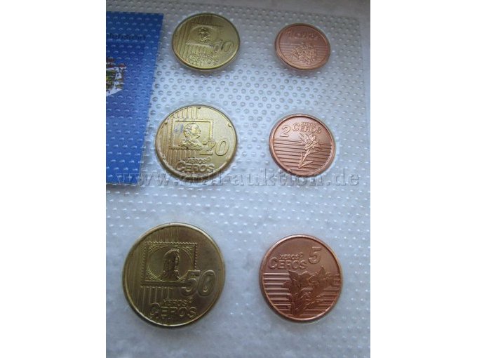 Cent Probemünzen Vorderseite