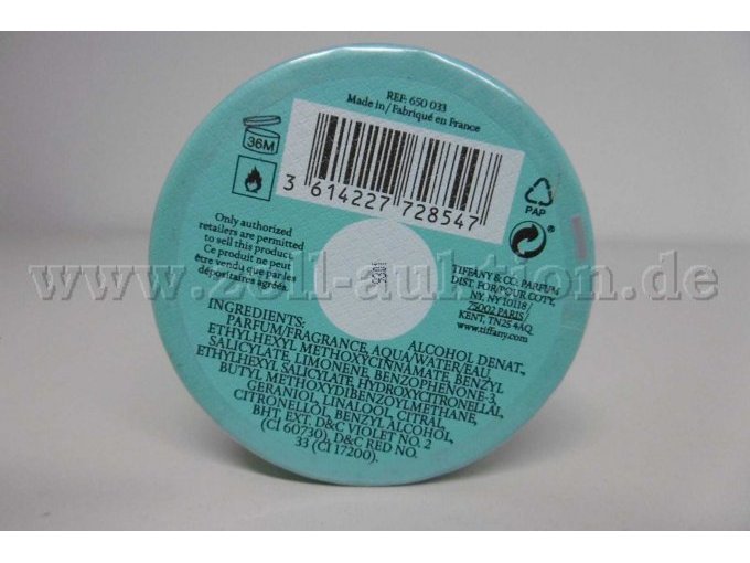 Unterseite des Auktionsgegenstandes