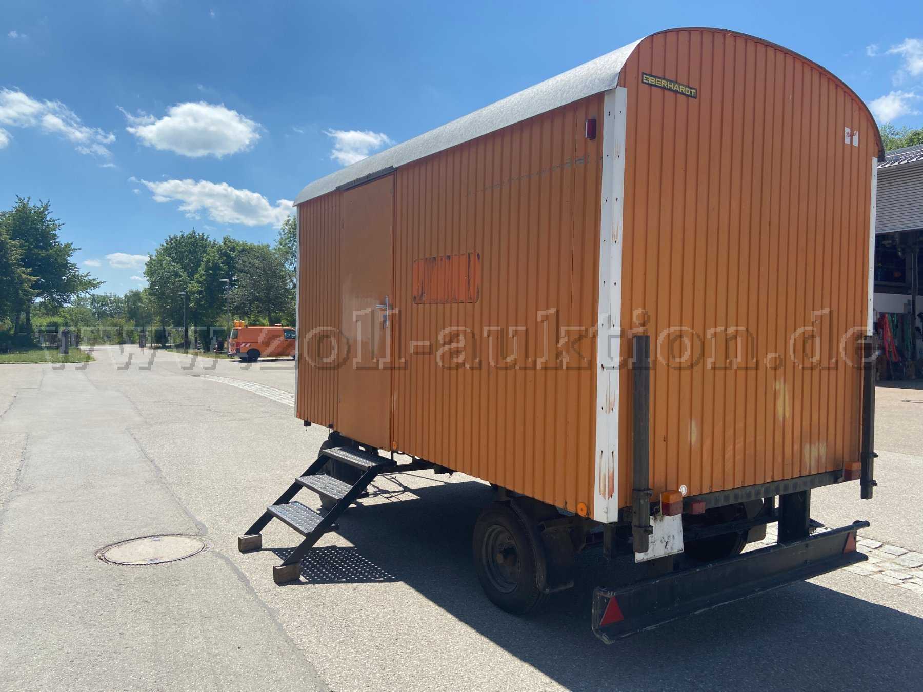 Eberhardt Baustellenwagen, Ansicht hinten links