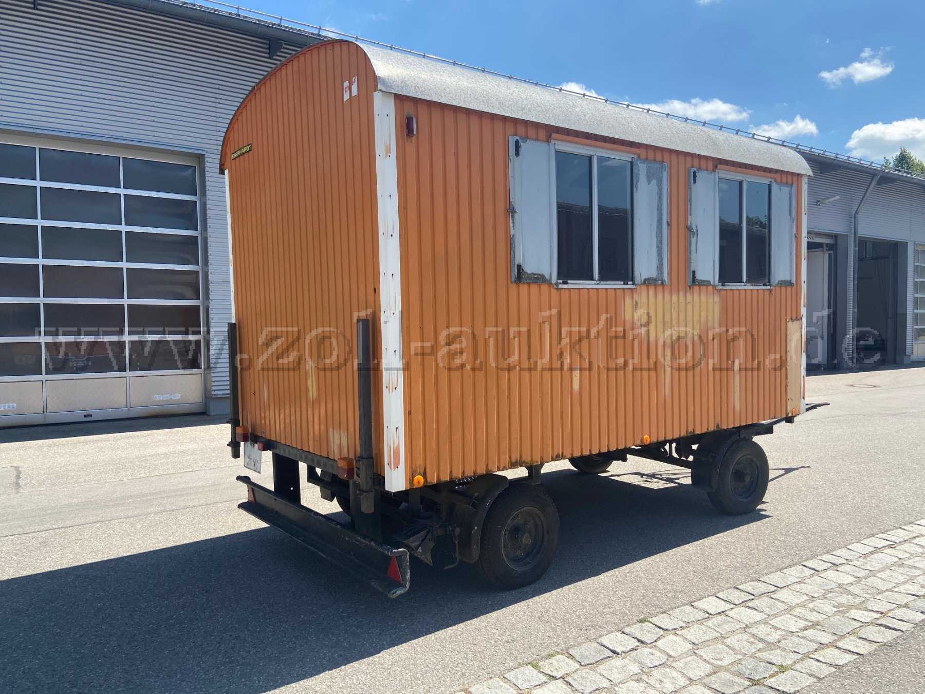 Eberhardt Baustellenwagen, Ansicht hinten rechts