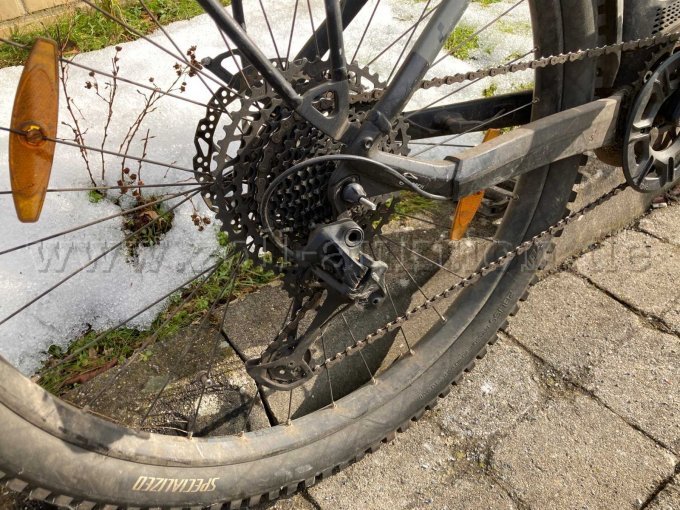 Zahnkranz, Schaltwerk, Kette