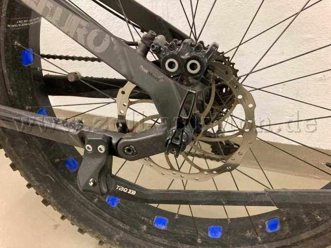 Scheibenbremse hinten