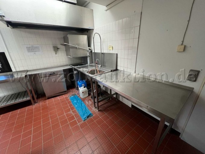 Spülbecken, Durchschub-Spülmaschine, Geschirrspülmaschine