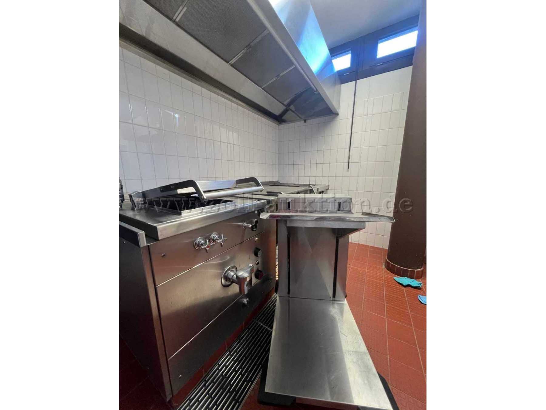 Fritteuse Seitenansicht