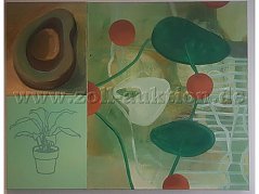 Eeckhout, Disparat 174, Öl auf Leinwand