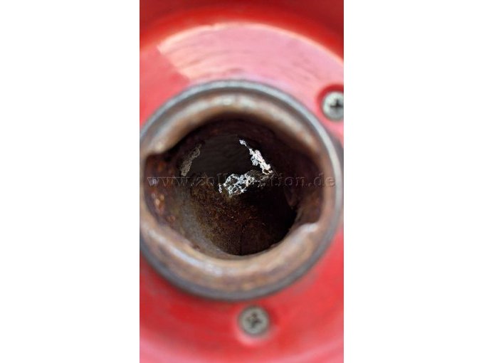 Rohr zwischen Tankstutzen und Kraftstofftank durchgerostet