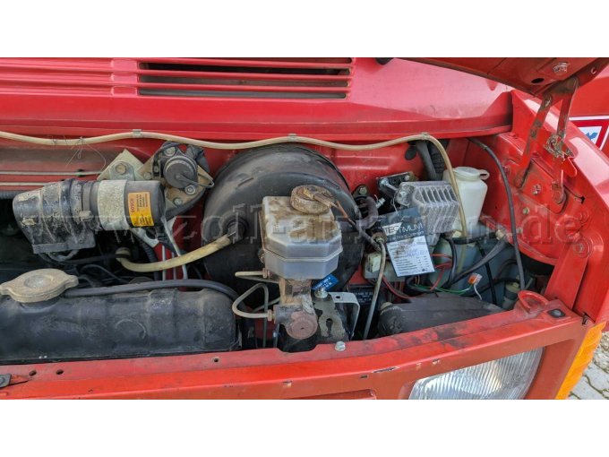 Blick in den Motorraum