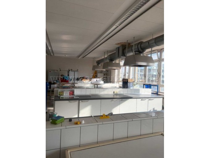 Blick in die gesamte Küche (lose Gegenstände gehören nicht zur Auktion)