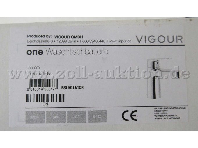 Vigour One Verpackung Seite Modell
