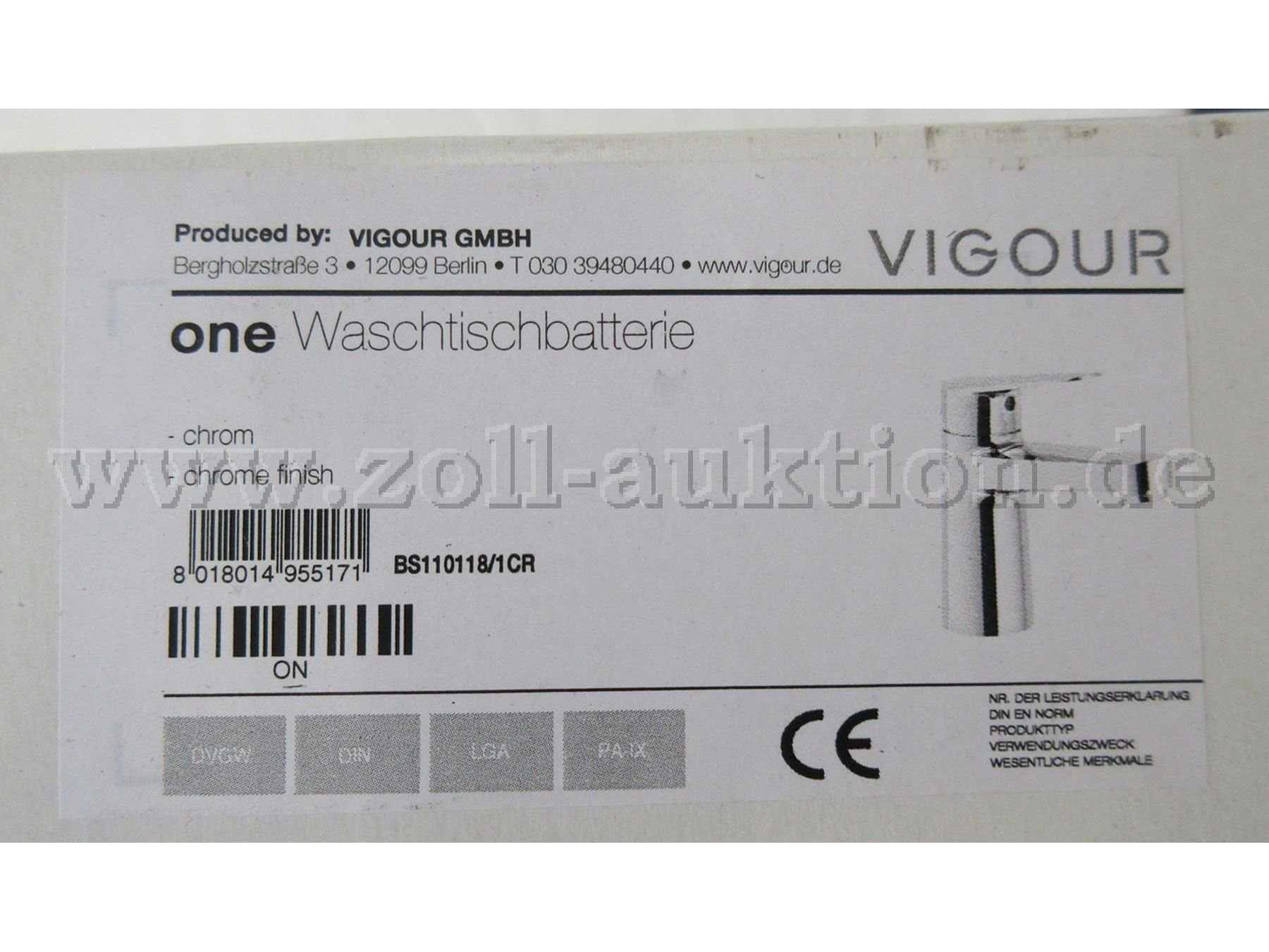 Vigour One Verpackung Seite Modell
