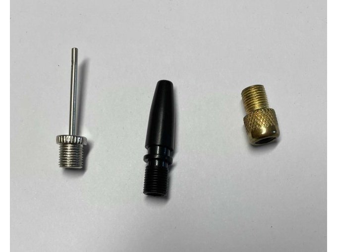 Akku-Kompressor 3-teiliges Adapterset