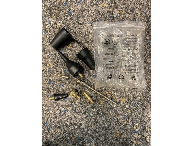 verschiedene Ventilaufsätze