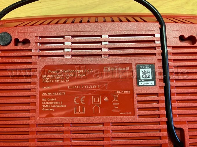 Twincharger Typschild