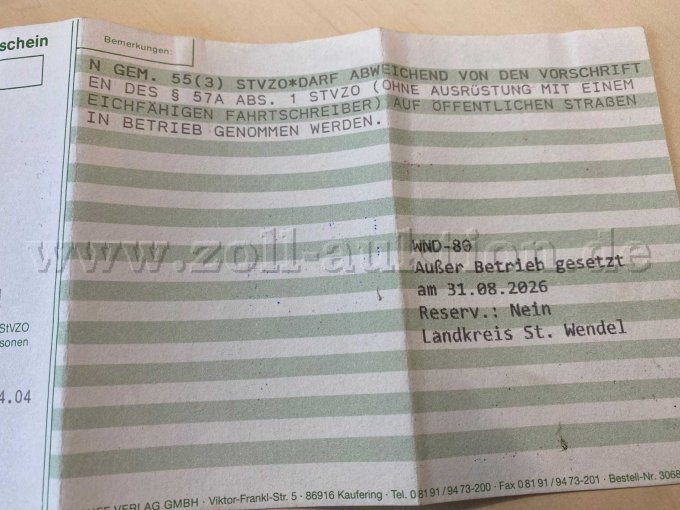 1 Einsatzfahrzeug KTW VW Transporter T4 mit Motorschaden – foto 7 – kavel bij Zoll-Auktion, Namborn