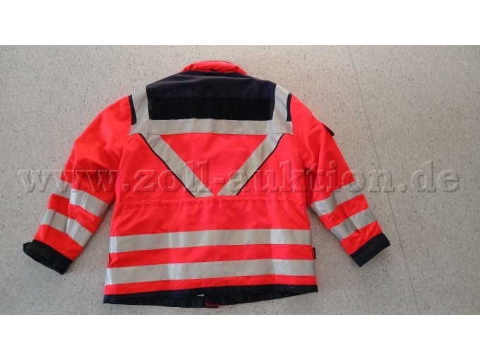 Einsatzjacke Rückseite