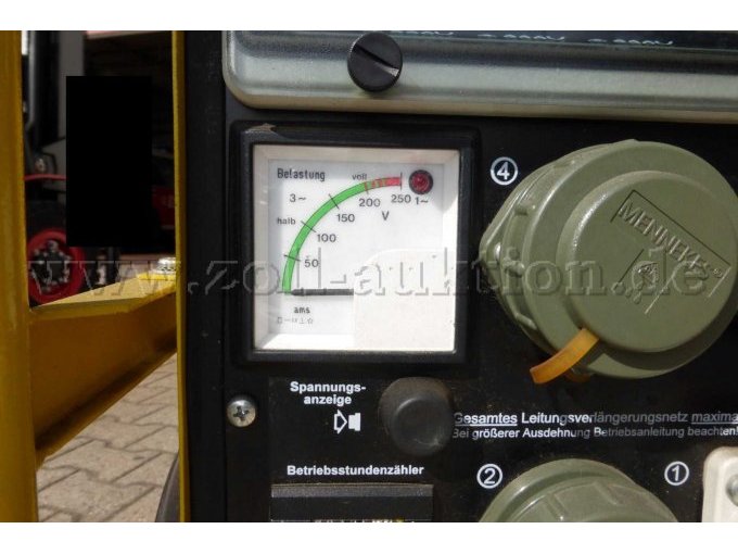 Eisemann BSKA 9/BSKA 9E Stromgenerator / Anschlüsse