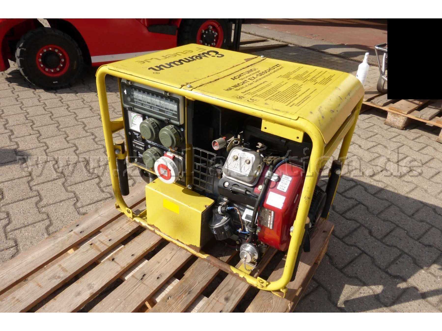 Eisemann BSKA 9/BSKA 9E Stromgenerator / Seitenansicht