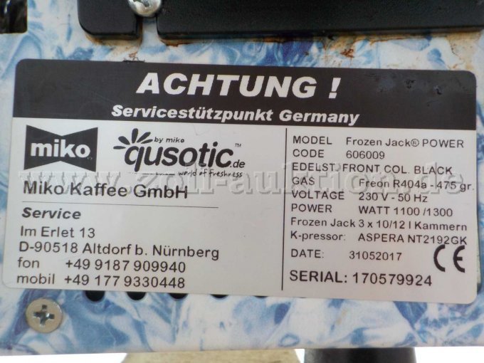 Detailbild Typenschild